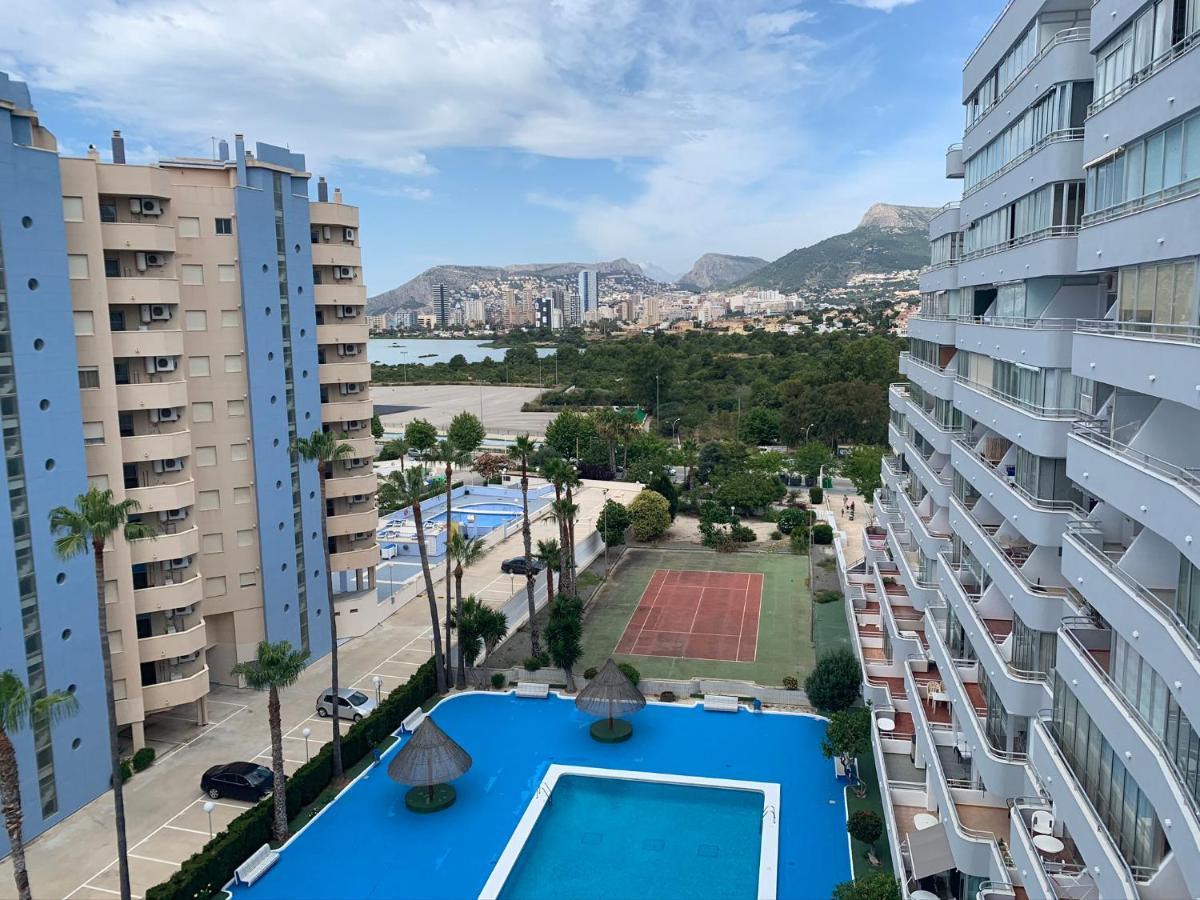 Service Apart Lazaro - Apartamentos Aguamarina 28 カルプ エクステリア 写真